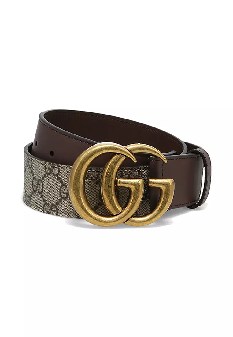 Buy Gucci Gucci unisex belt 400593 92TLT 2023 Online | ZALORA Singapore