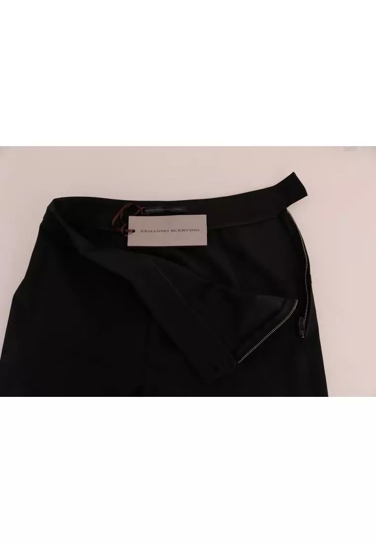 Ermanno Scervino Stirrup Pants with Logo Details Jeans