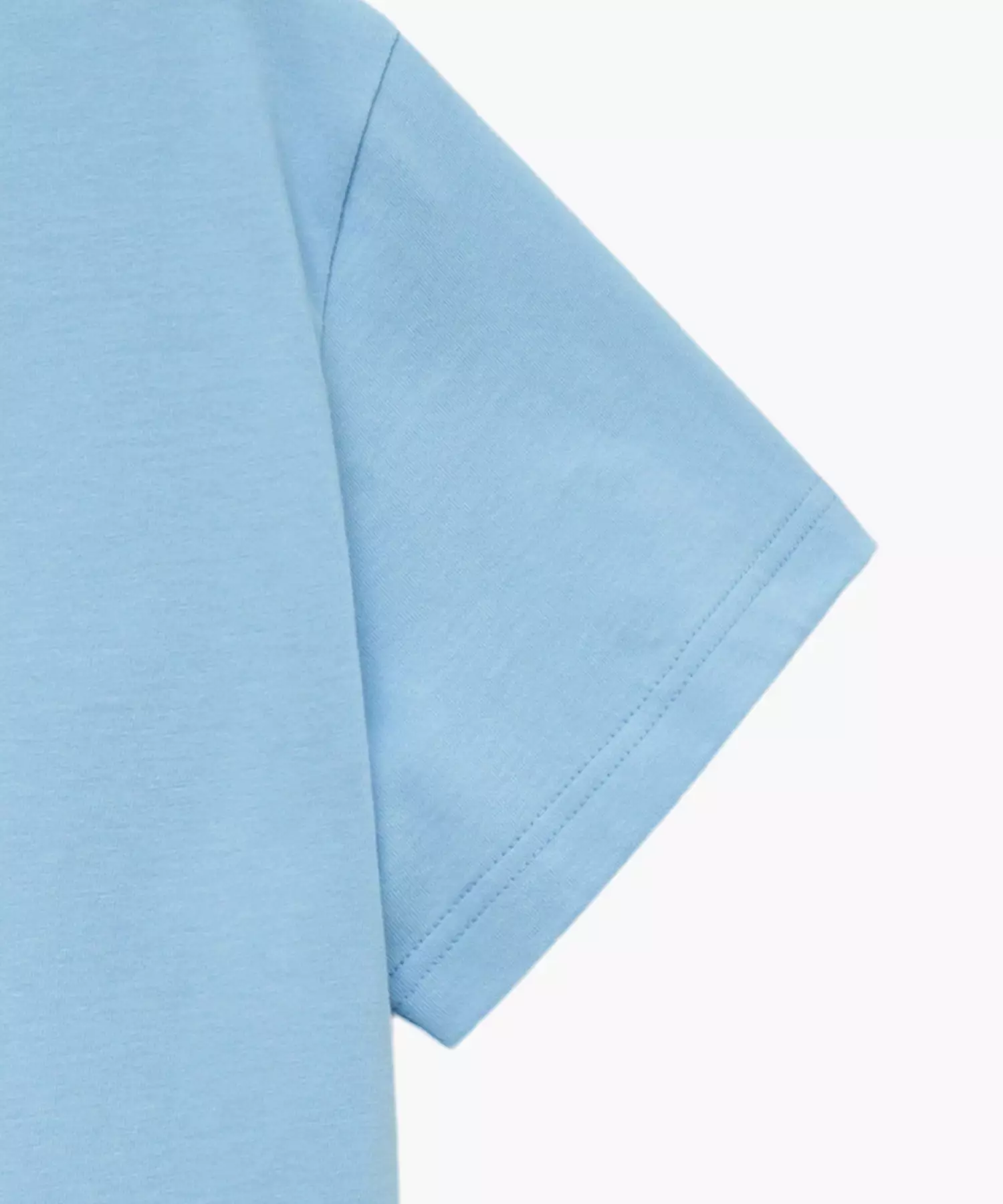 W CLASSIC LOGO TEE sky blue
