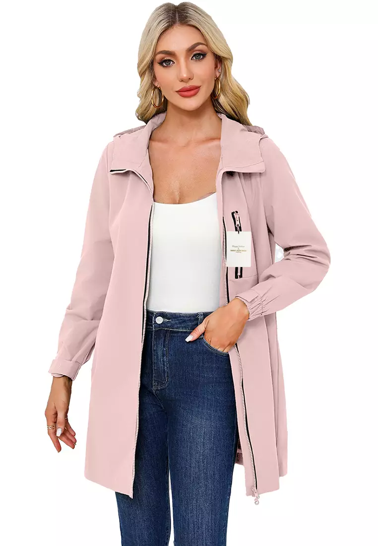 Outdoor Water-resistant Hooded Windbreaker AD-M24WB33