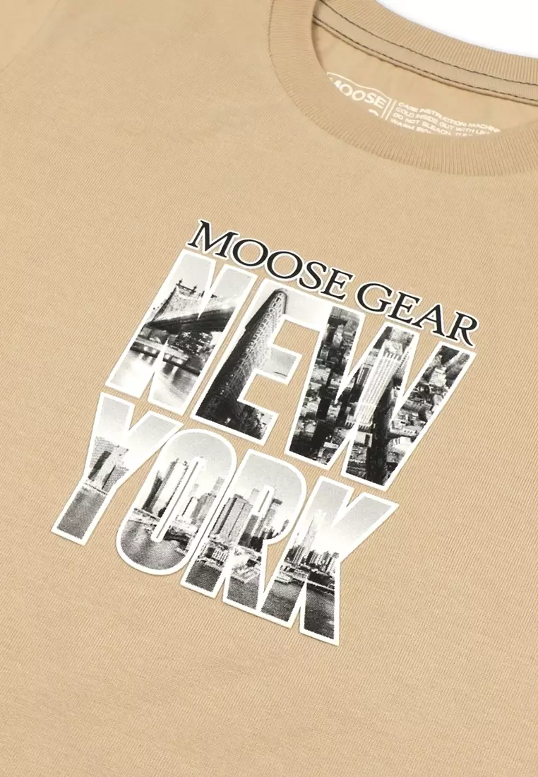 Boys T-Shirt with Print Details