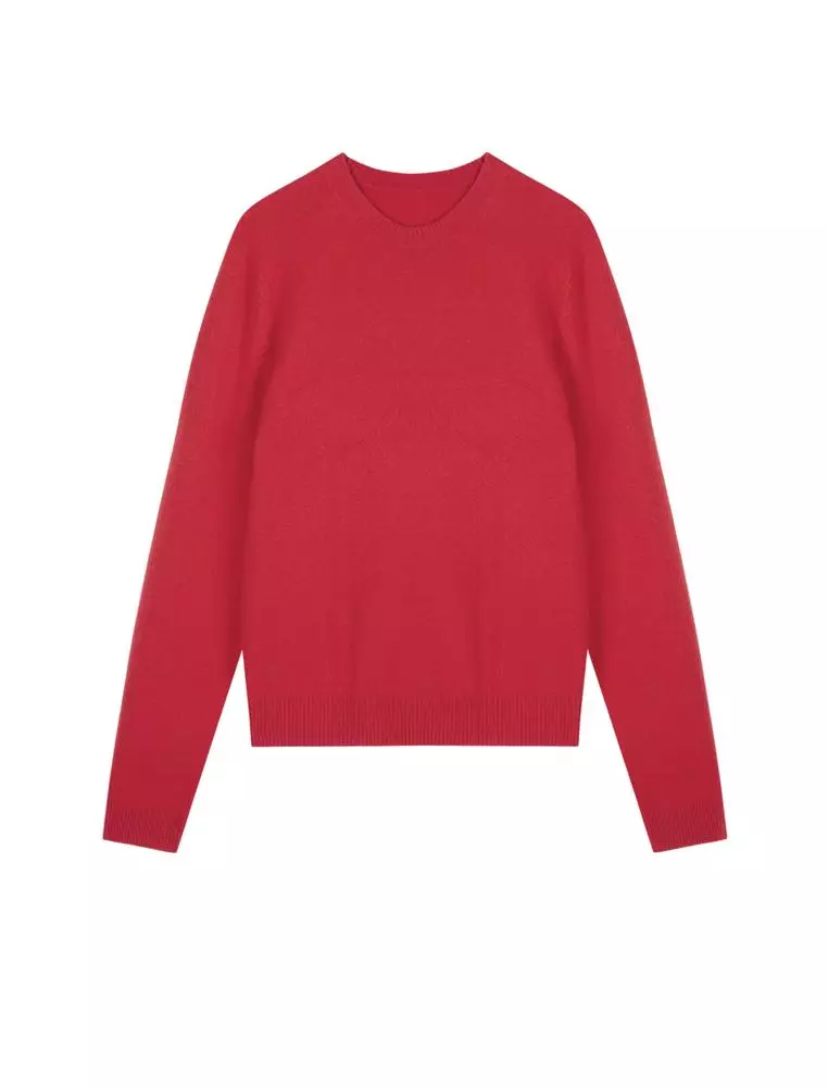 Long Sleeve Pullover Cashmere Sweater