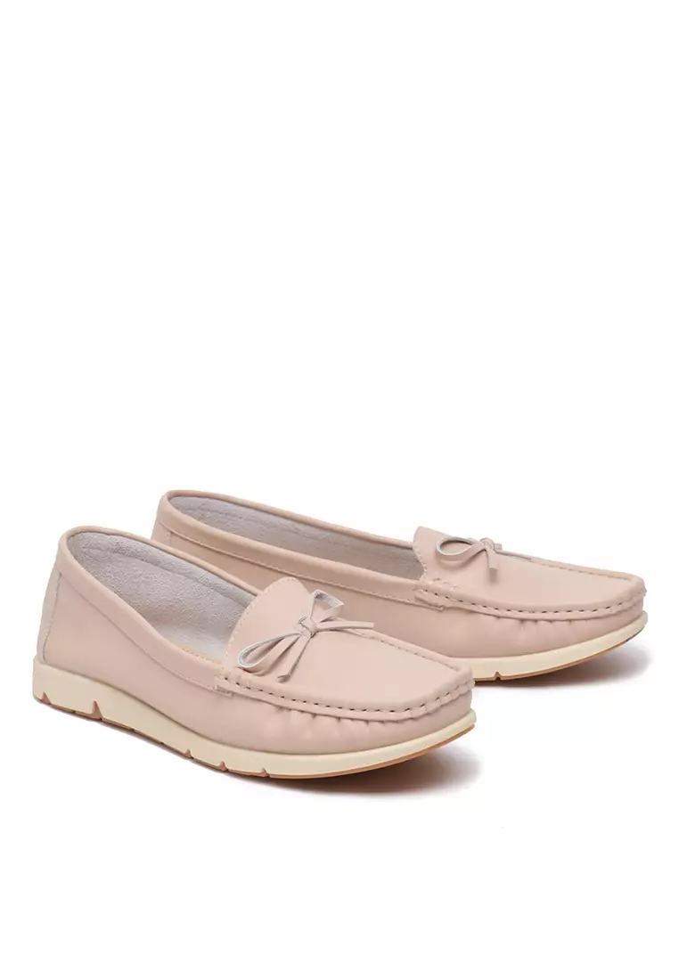 Jual Buccheri Buccheri Helen Loafers Woman Beige Original 2024 | ZALORA ...