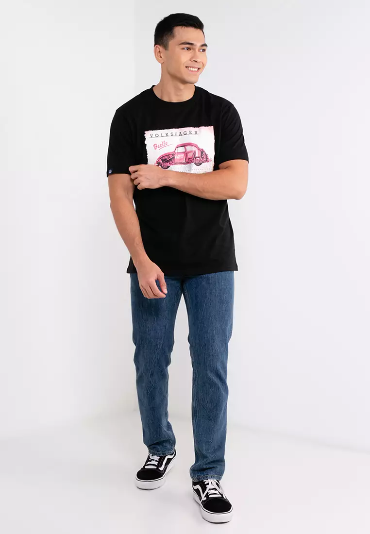 Round Neck Graphic Tee