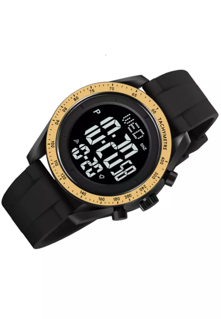 Jam Tangan Digital Pria Waterproof Many Function Strap Tali Material Silicone DV61 ORIGINAL