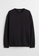 H&M black Relaxed Fit Sweatshirt BB109AA6220F47GS_5