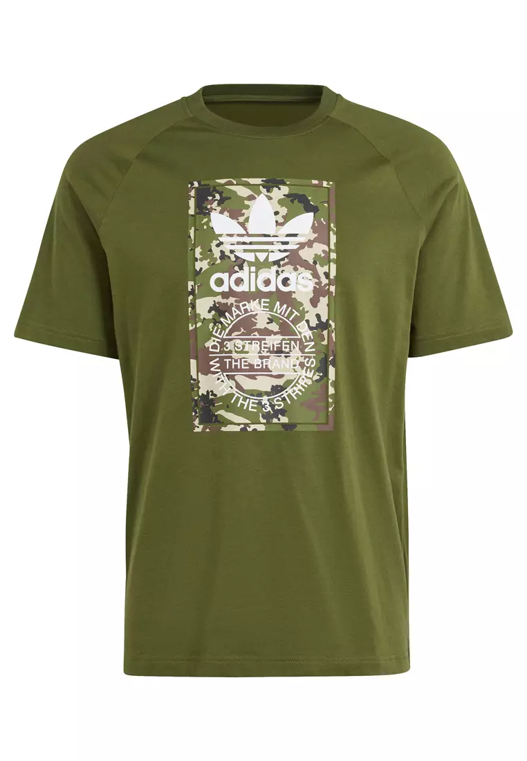 ADIDAS Camo Tongue T-Shirt 2025 | Buy ADIDAS Online | ZALORA
