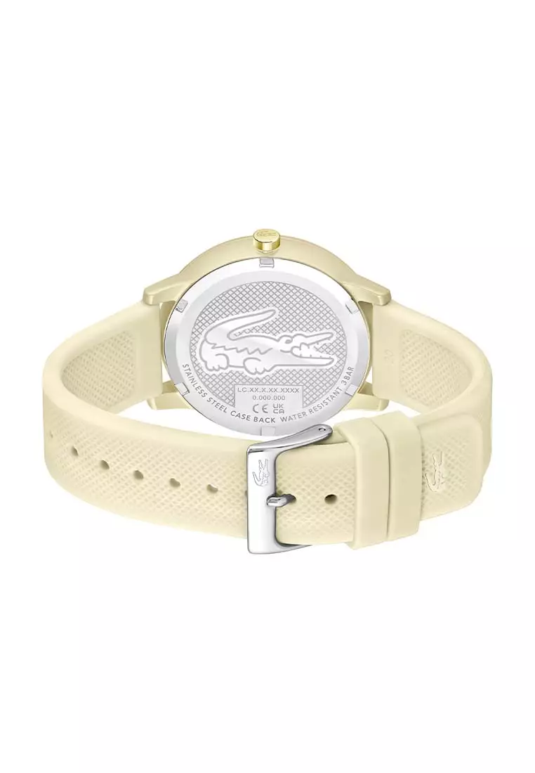 Men's 12.12 Move Beige Silicone Analog Watch LAW-2011239