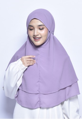 My Daily Hijab purple Bergo Alena Hijab Instant Taro 3D7BCAA1280899GS_1