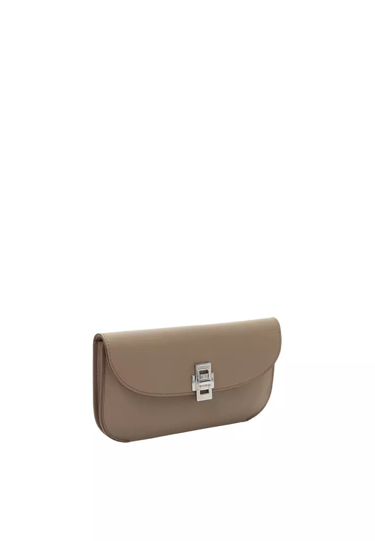 Turn-Lock Pouch - Elephant Grey