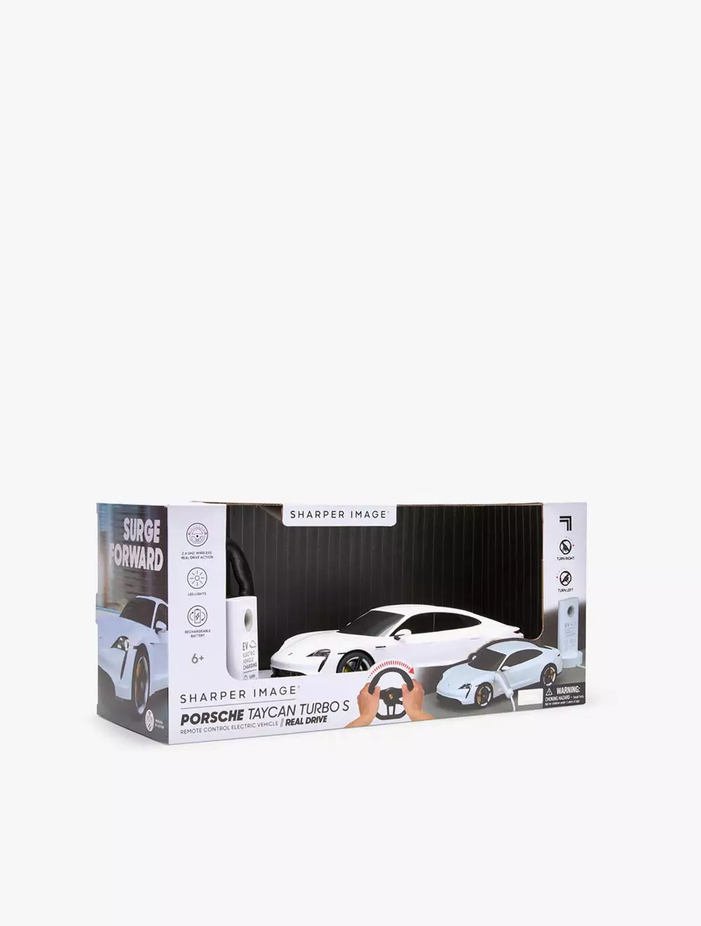 Sharper Image Toy Rc Porsche Taycan Turbo S 1:20 Real Drive - DCP1212020551