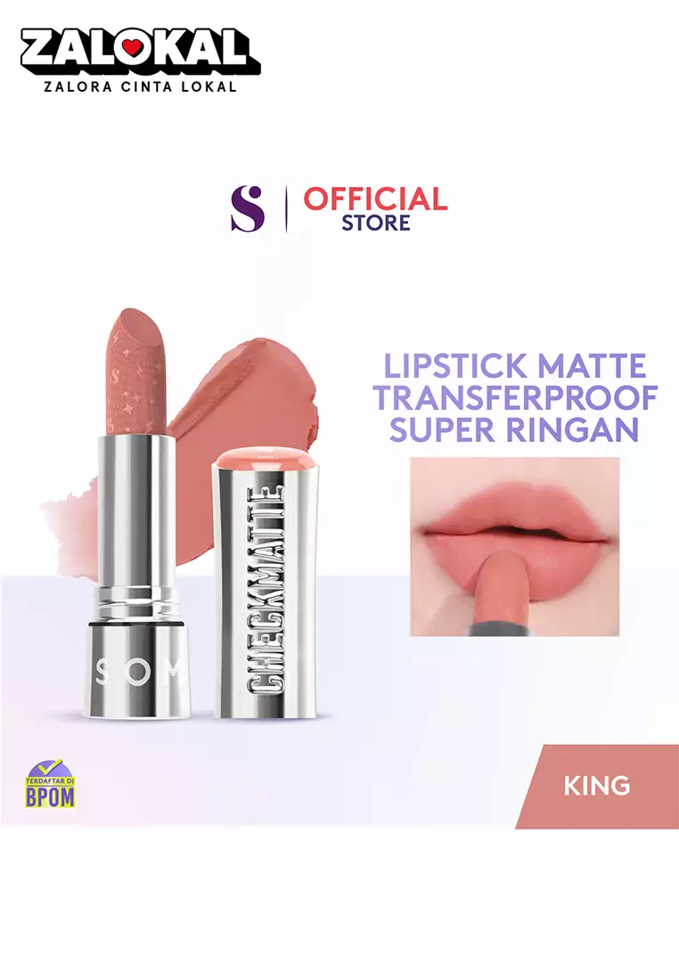 SOMETHINC Checkmatte Transferproof Lipstick - 18 King