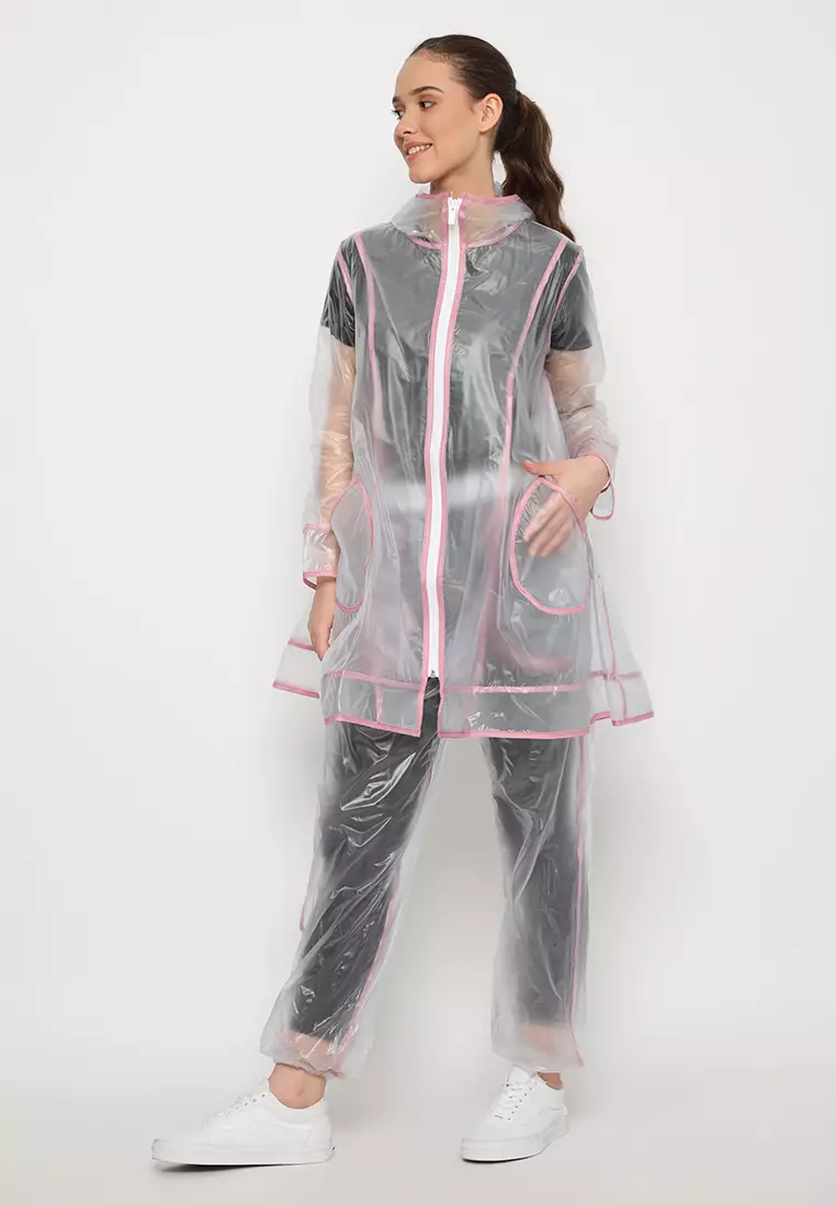 Qara Raincoat Pink