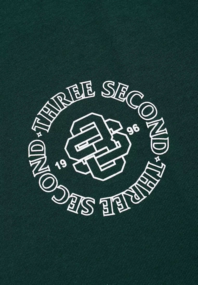 3Second Men's T-Shirt Short Sleeve Regular Fit Cotton Zord C010626