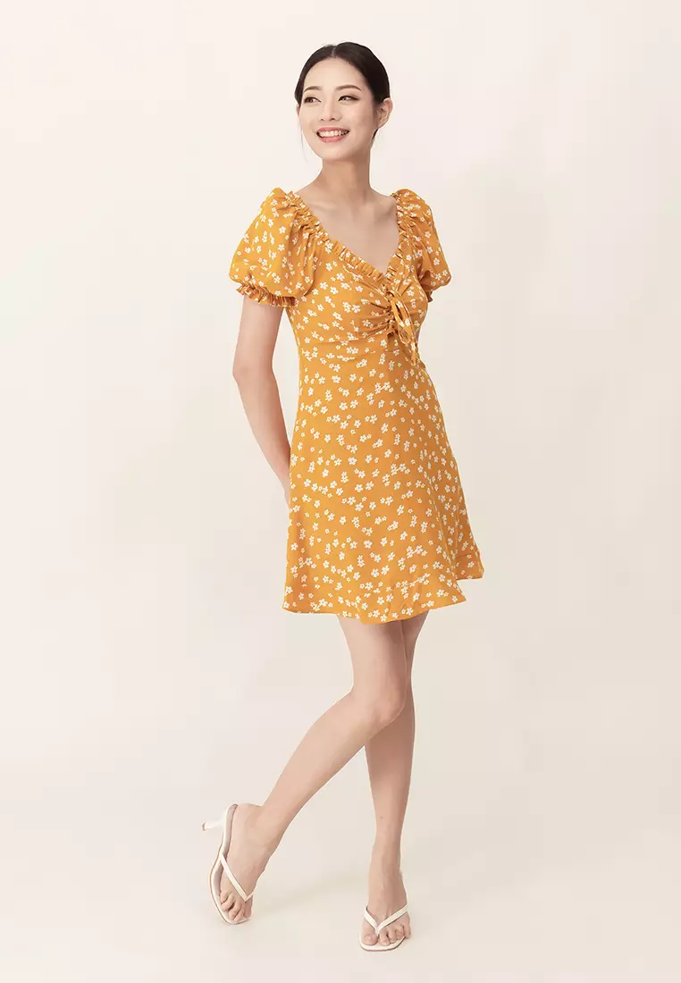 Oasis amalfi floral print dress top