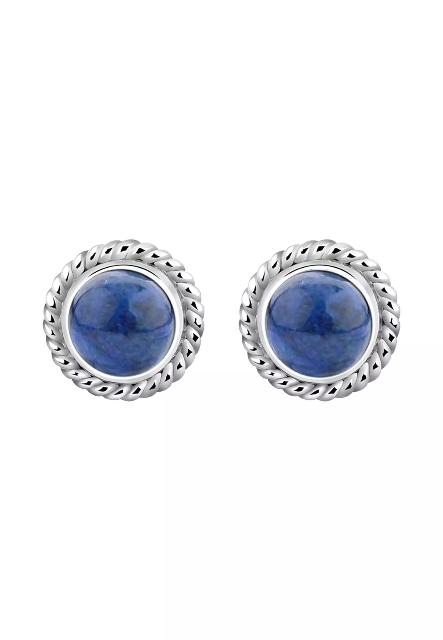 Shop Elli Germany Earrings Basic Geo Swarovski Crystals Sterling Silver Online o