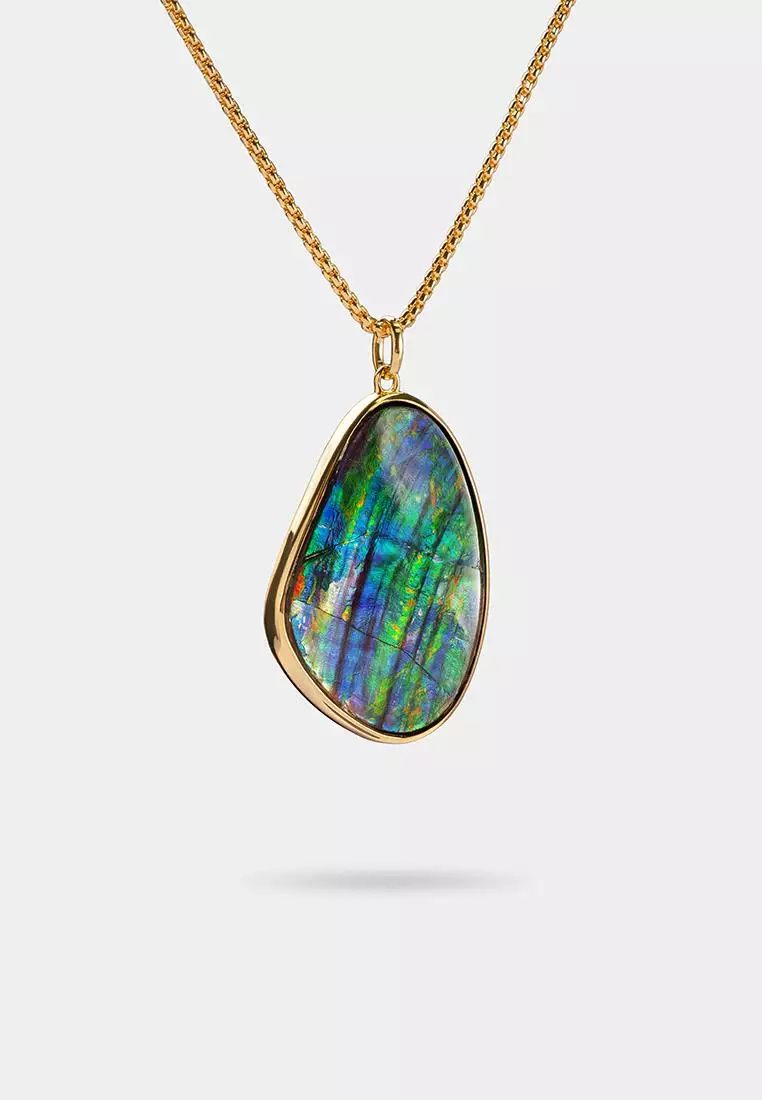 Allure Ammolite Pendant 123