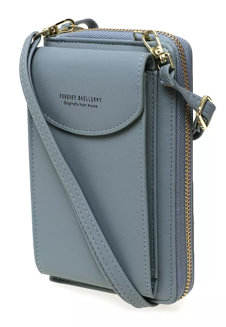 Tas Selempang Wanita Dompet Multifungsi Many Slot Material Kulit Leather ORIGINAL