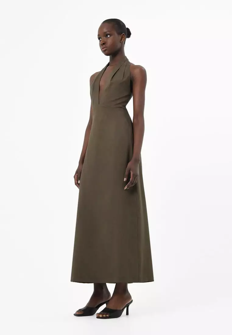 FORCAST FORCAST Talya Halterneck Dress 2024 Buy FORCAST Online