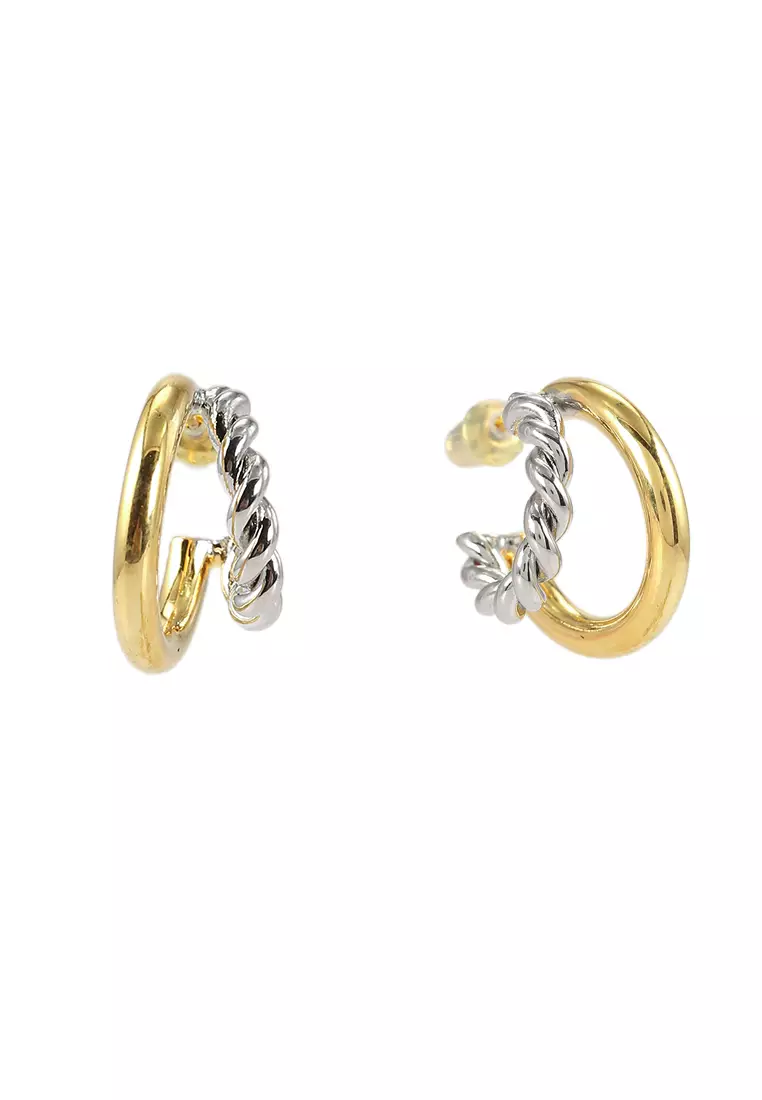 Gold huggie earrings clearance canada