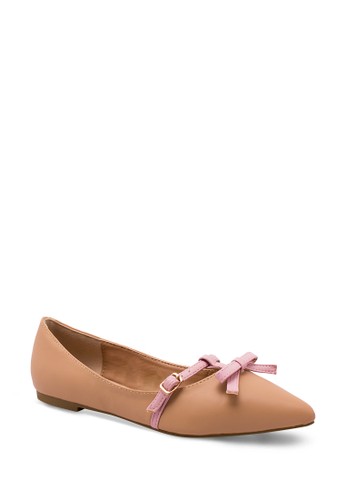 Sepatu Wanita Flat Pink Muffin