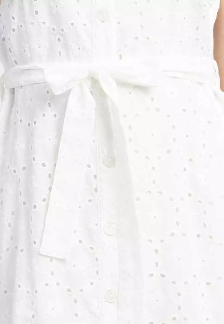 Diana Embroidered Shirt Dress