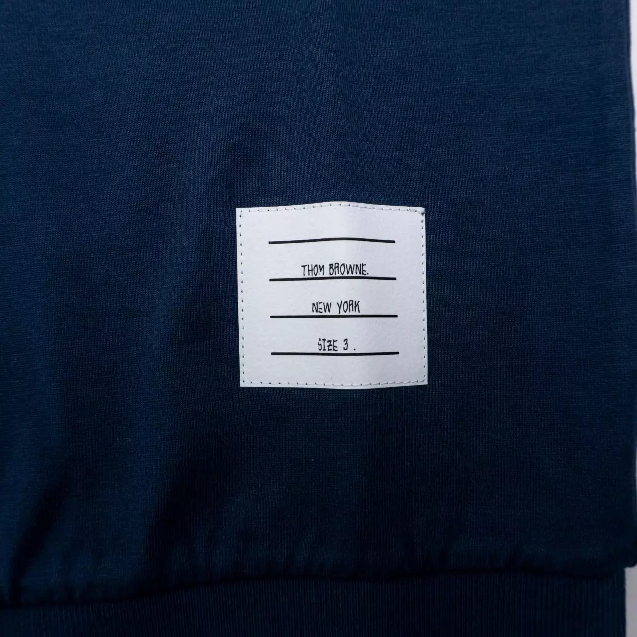 Garment Overdyed Jersey 4-Bar Polo Shirt Navy