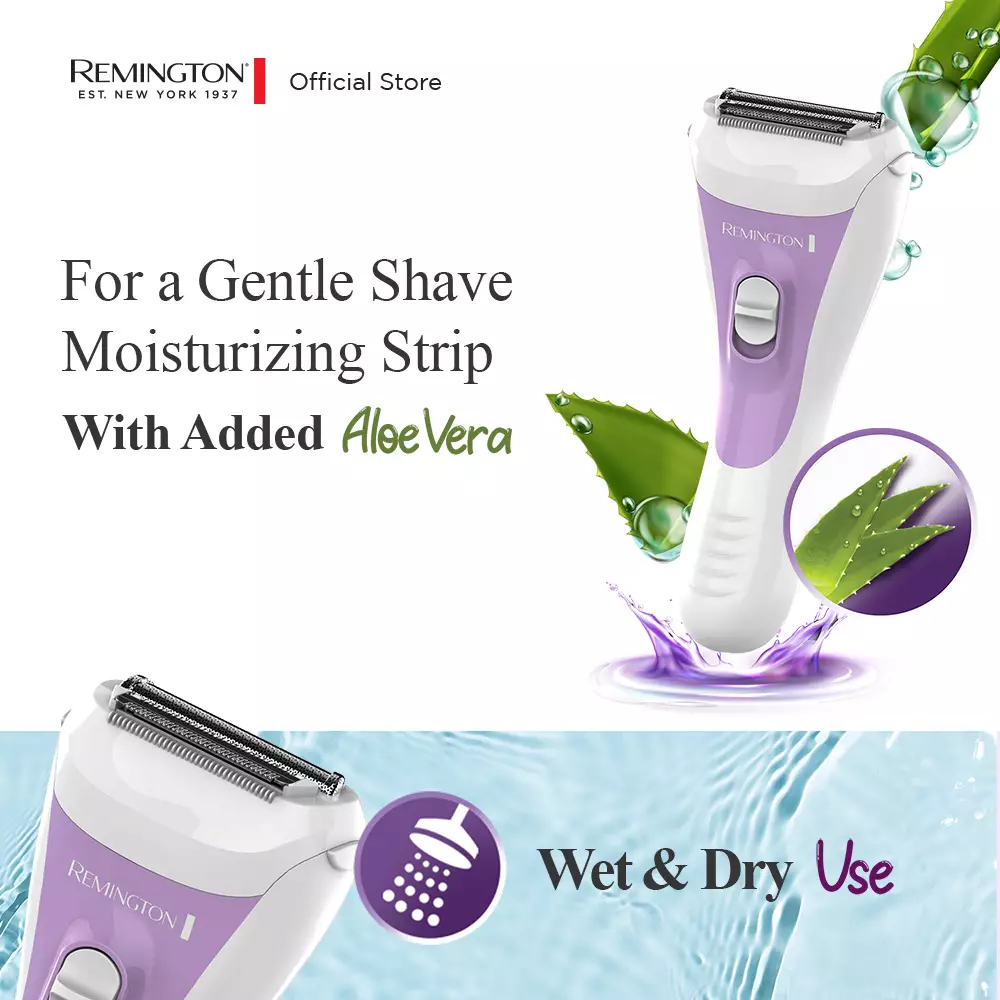 Remington Alat Cukur Rambut Smooth & Silky Lady Shaver WSF5060
