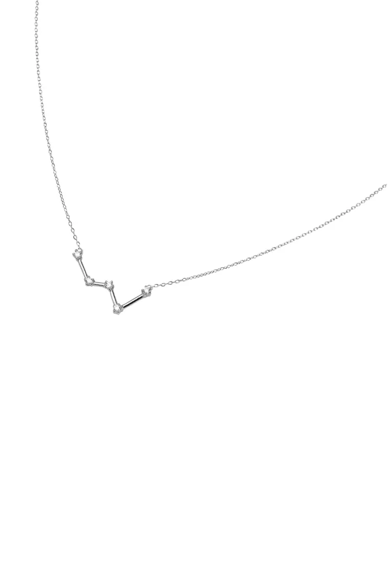 Sterling Silver Cassiopeia Necklace 