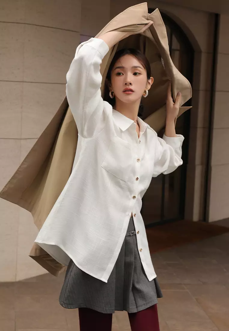 Oversized Buttoned Shirt