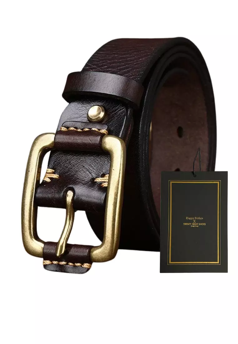 Vintage Handmade Full Grain Leather Belt CP225