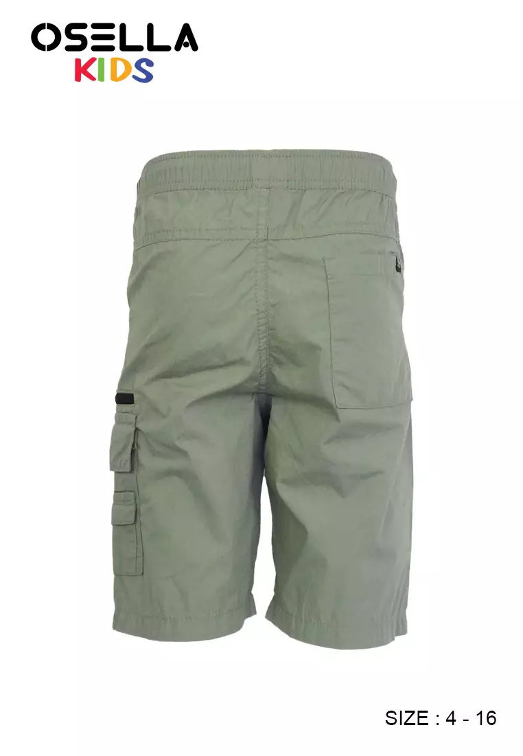[NEW] Osella Kids Active Wear Cargo Short Pants 228640019 | Celana Pendek Anak Laki-Laki