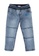 Du Pareil Au Même (DPAM) blue Washed Denim Multi-coloured Waistband 22836KAB42493DGS_1