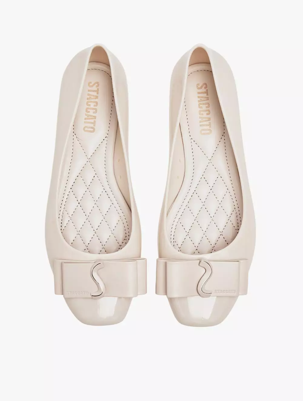 Staccato Women's RECA4-AP1 Jelly Flats - Apricot