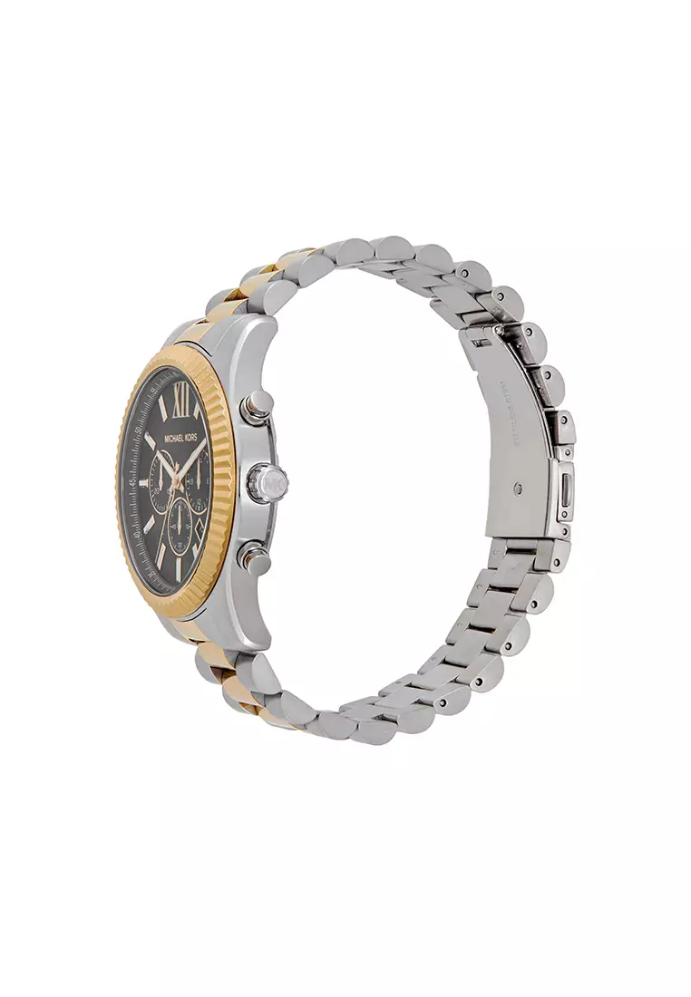 Lexington Twotone Stainless Steel Watch Mk9207
