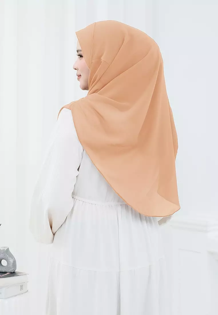HIJAB INSTAN NASHWA - DUSTY ORANGE
