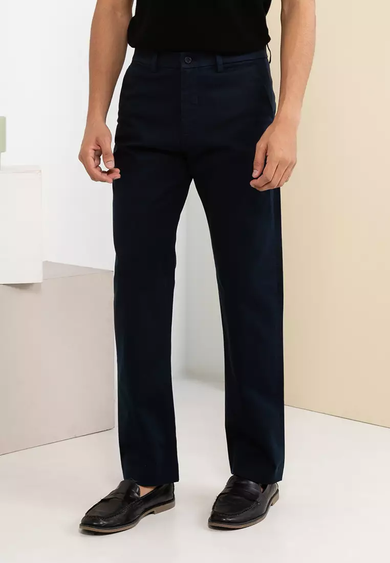 Premium Sateen Straight Chinos