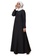 Imaan Boutique black Zara Dress Phantom Black A3443AAE3DB6D8GS_1