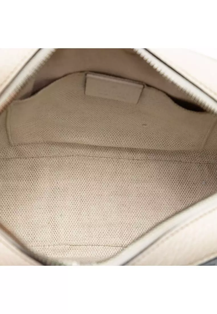 Pre-Loved Gucci Small Tricolor Leather Soho Disco Crossbody