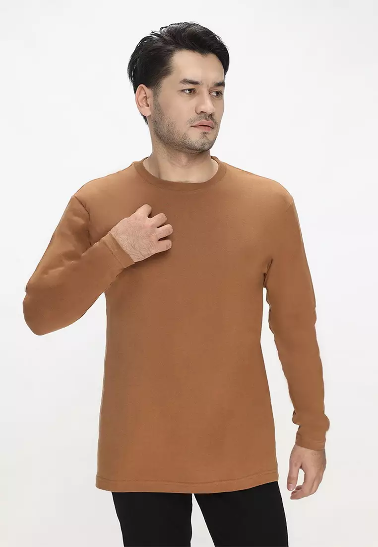 RBJ T-Shirt Cotton Lengan Panjang Pria 43026