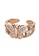 Her Jewellery Butterfly Aine Ring (Rose Gold) - Made with Swarovski Crystals F5695AC673FCA3GS_1