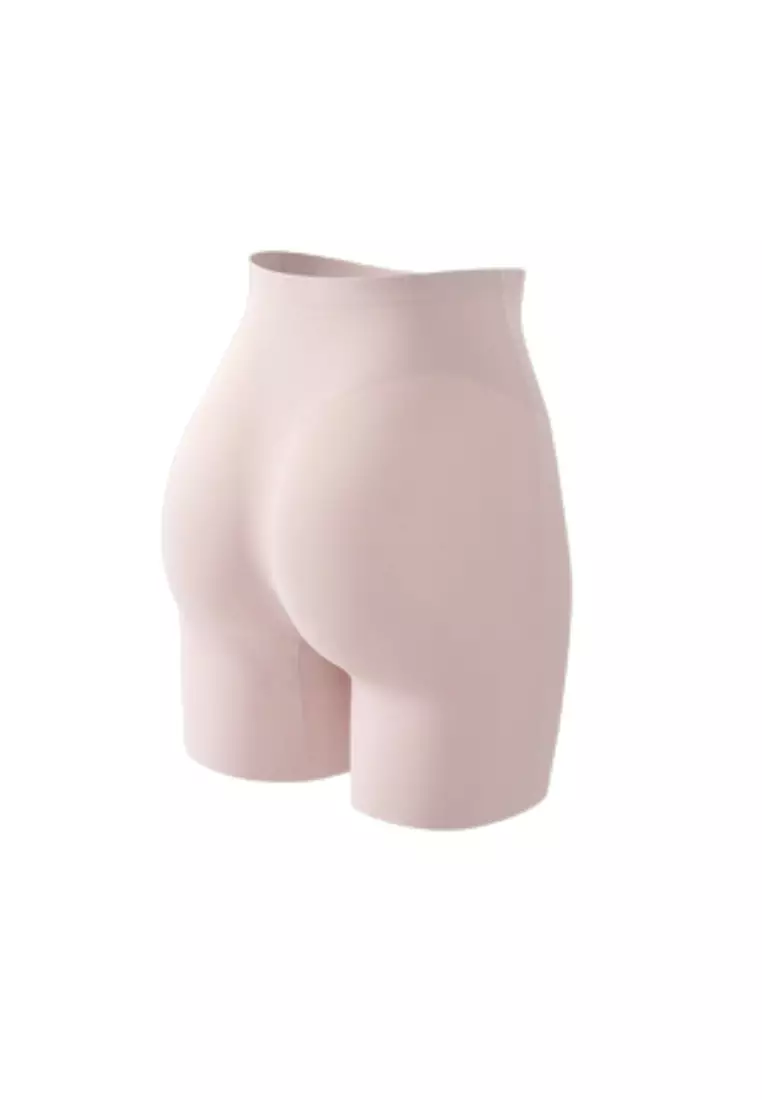 Premium Sofia High Waisted Slimming Safety Shorts Panties in Pink