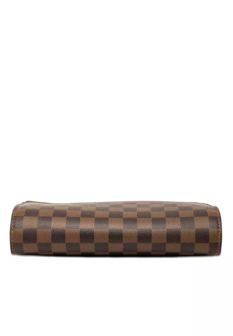 Pre-Loved Louis Vuitton Damier Ebene Saint Louis Pochette