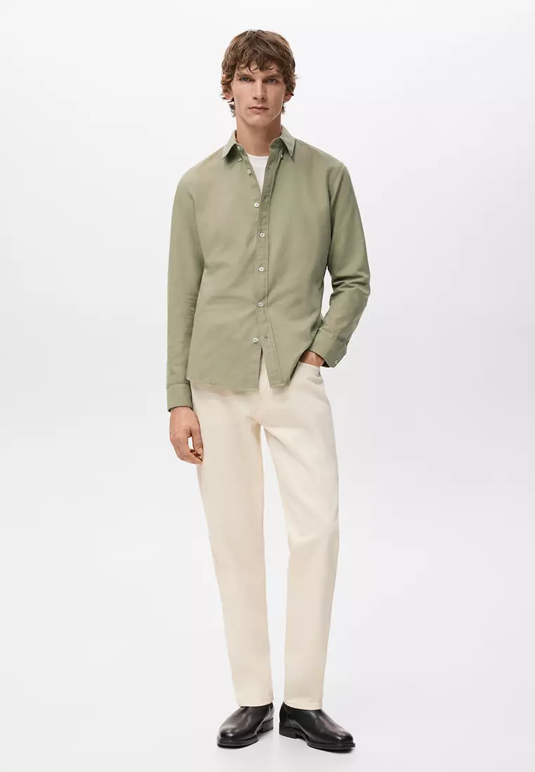 100% Cotton Oxford Shirt