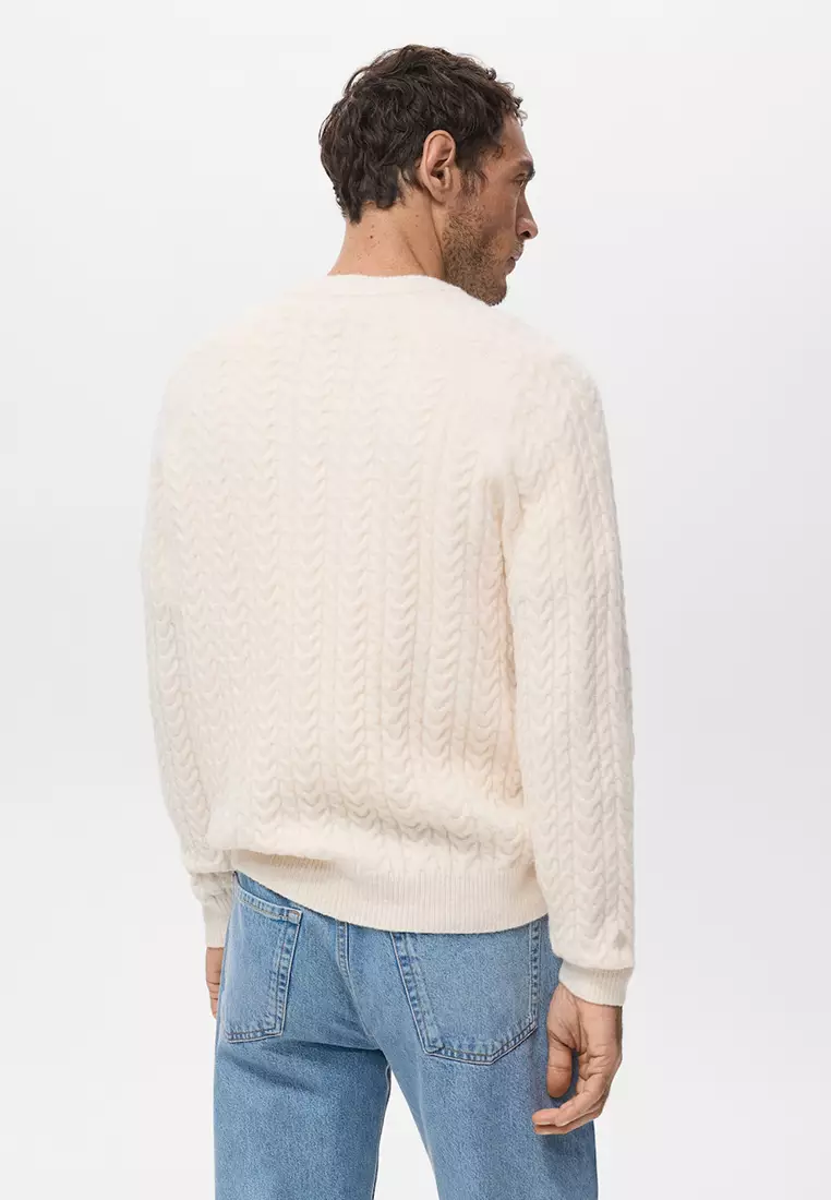 Braided Knitted Sweater