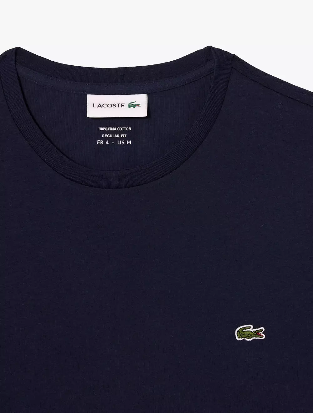 Regular Fit Pima Cotton Jersey T-shirt - BLUE