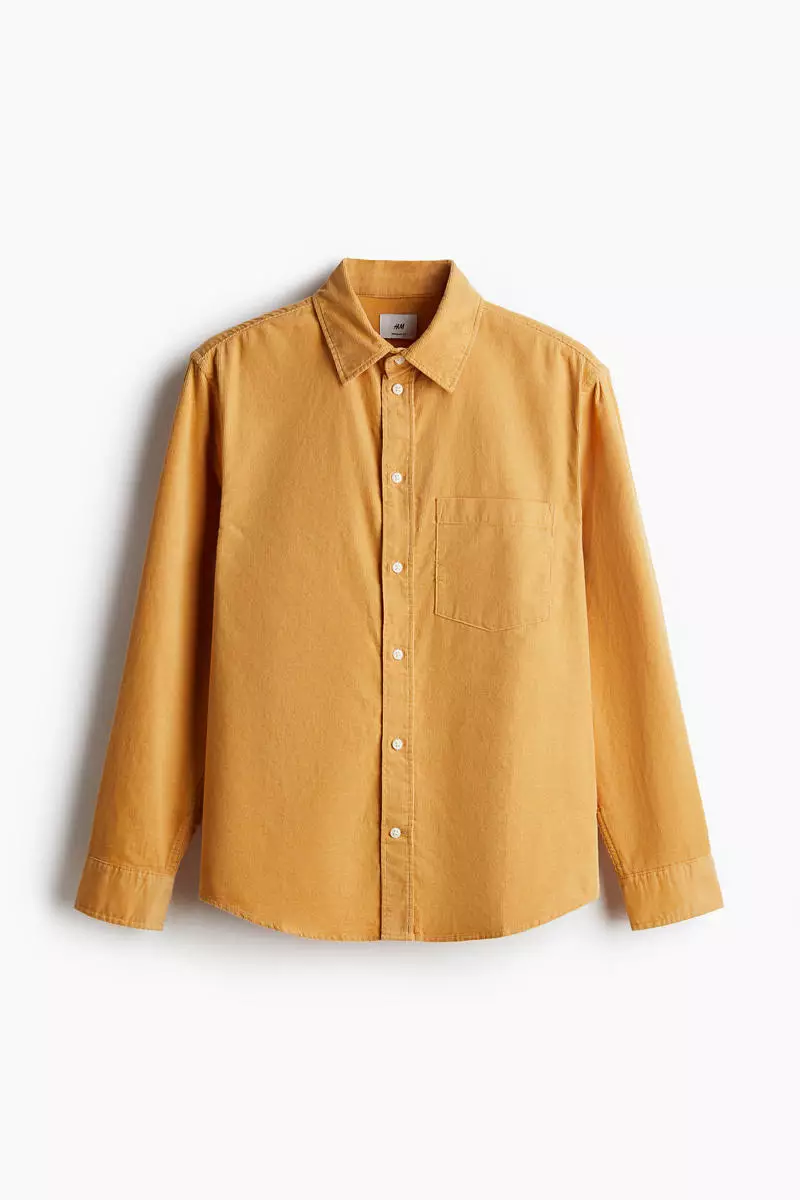 Regular Fit Corduroy shirt