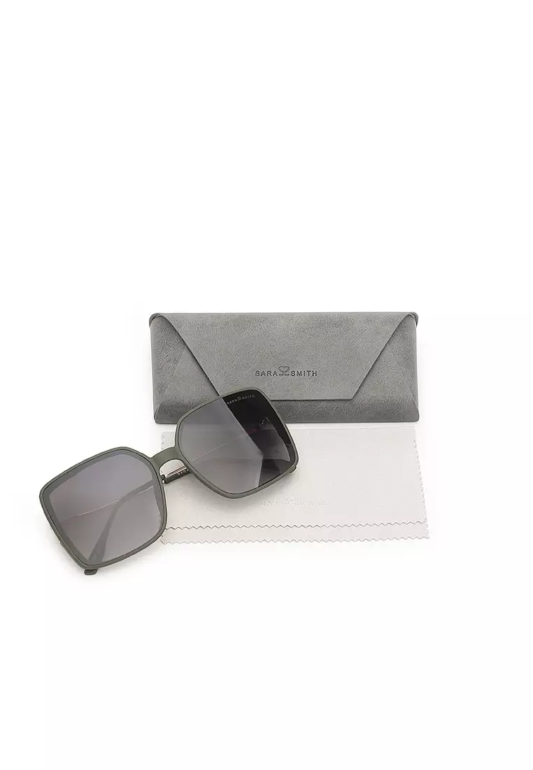 Unisex Fashion Sunglasses - Sand Mud Green