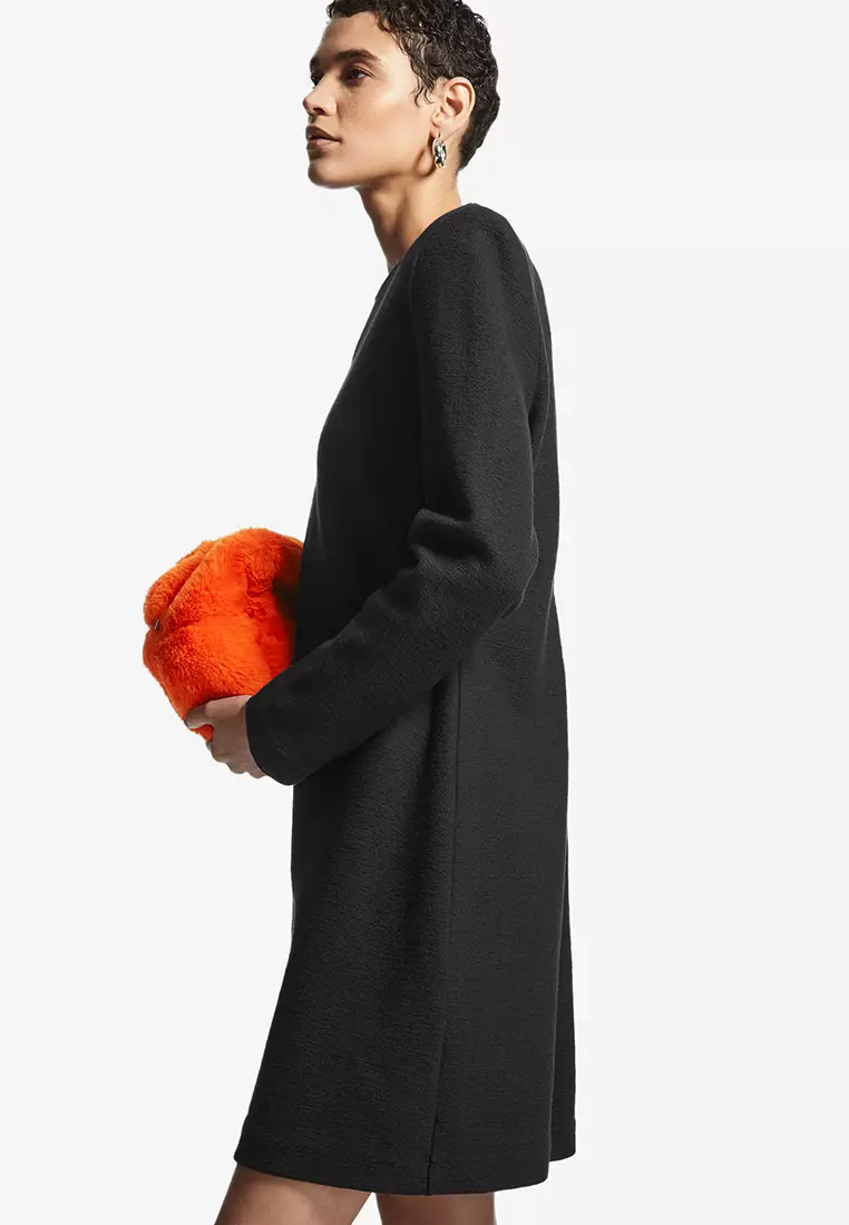 Buy COS Long Sleeved Knee Length Dress 2024 Online ZALORA Singapore