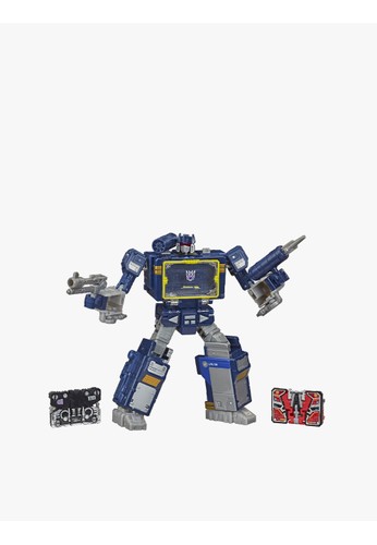 F0708 Action Figure for sale online Voyager Soundwave 7in Hasbro Transformers Netflix War for Cybertron 